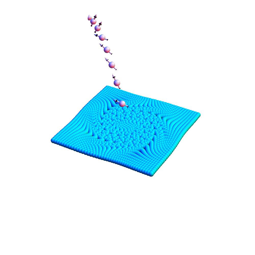 Elastic Barnett Effect